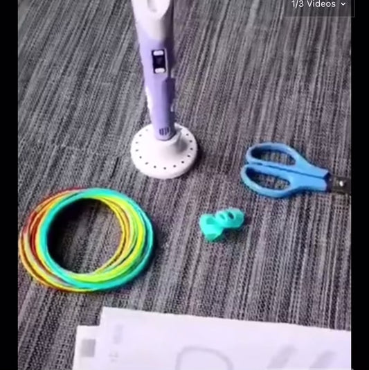 3D Printing Pen with LCD Display