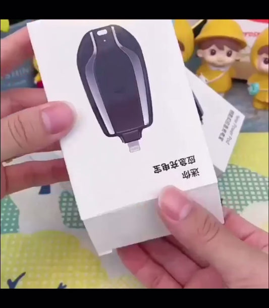 Mini Power Bank with Keychain